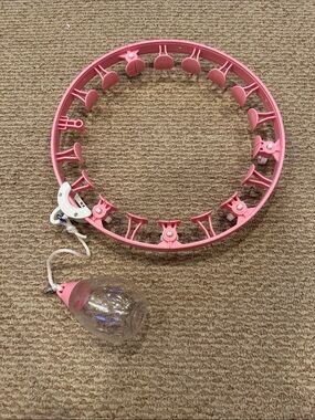 Pink Weighted Hula Hoop